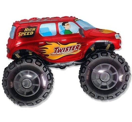 Samochód Twister Monster Truck balon foliowy 24''