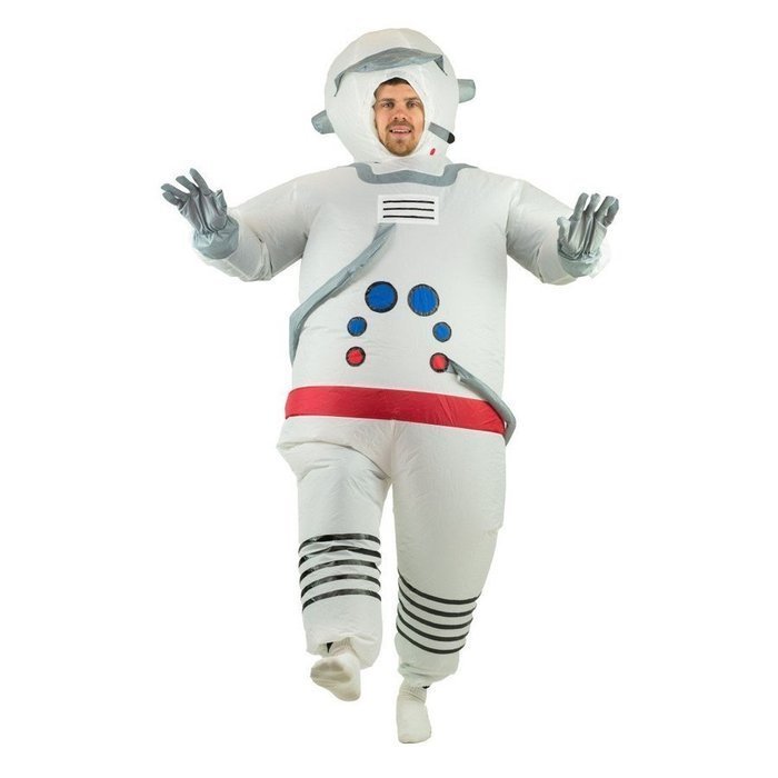 Strój kostium DMUCHANY dla dorosłych - astronauta