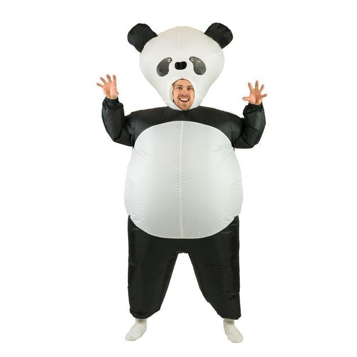 Strój kostium DMUCHANY dla dorosłych - panda