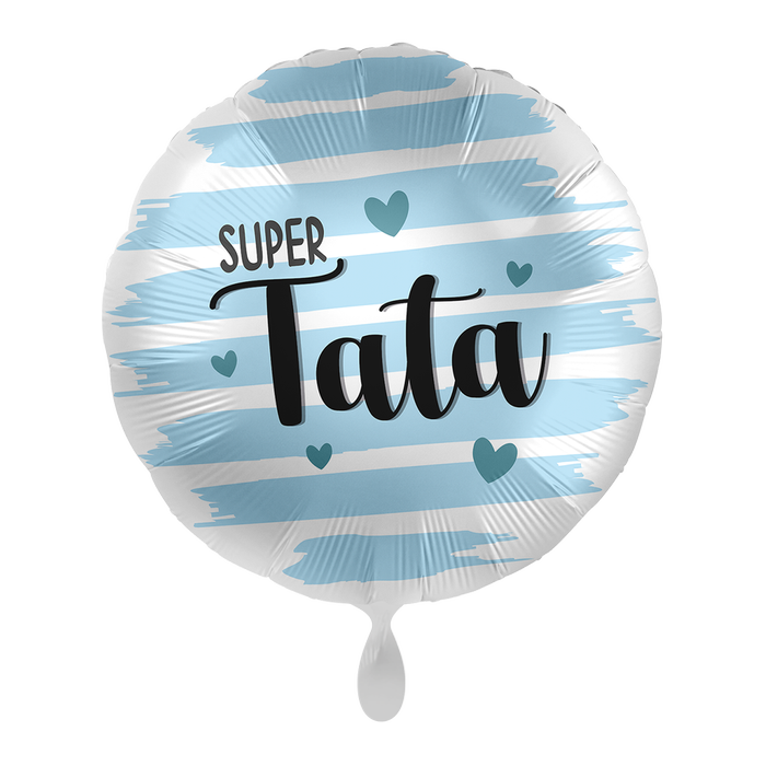 Super TATA balon foliowy okrągły (Dzień Ojca)