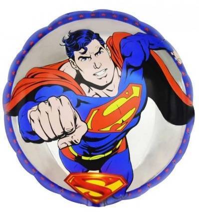 Superman balon foliowy okrągły 18 cali