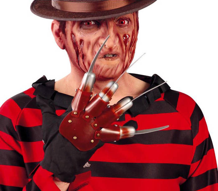 Sztuczna ręka Freddy Krueger halloween