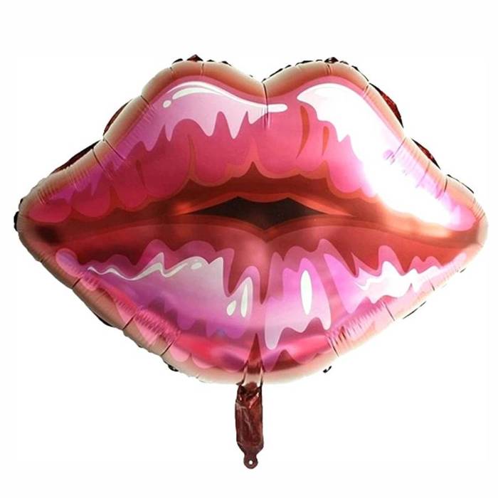 Usta Kiss buziak balon foliowy 76,5x73 cm