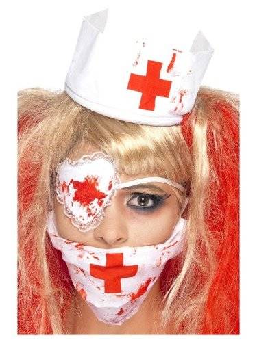 Zestaw krwawa pielęgniarka na halloween