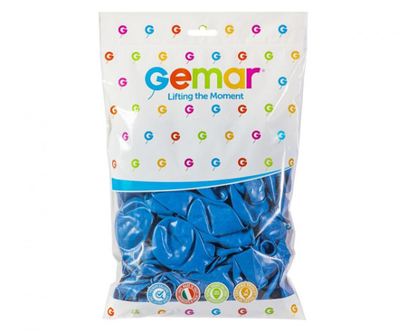 Balon Gemar jednokolorowy 10 cali 100 szt 