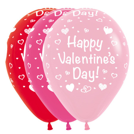 Balon Sempertex Happy Valentines Day 12'' 1 szt. 