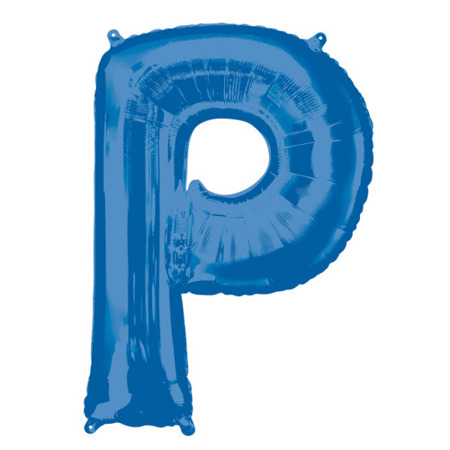 Balon foliowy Anagram Maxi Literka Niebieska