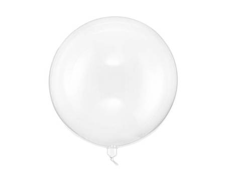 Balon foliowy Kula 40 cm transparentny