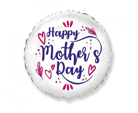 Balon foliowy na Dzień Mamy Happy Mother's Day 18"