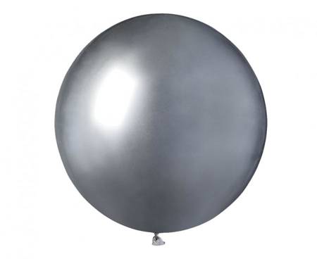 Balony Chrome Shiny 19" Gemar SREBRNE 25 szt.