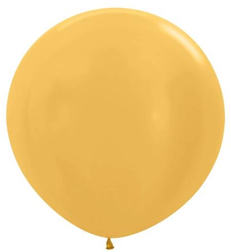 Balony Kula Sempertex Metallic 36" 10 szt. Gold