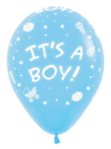 Balony Sempertex It's a Boy 12'' Pastel 12 szt 