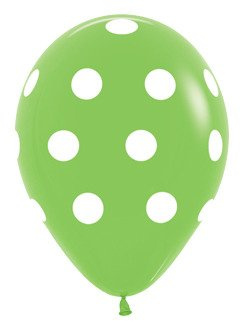 Balony Sempertex Kropki 12'' 50 szt