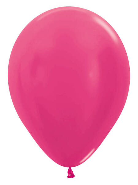 Balony Sempertex Metallic 12" 50 szt. Fuchsia