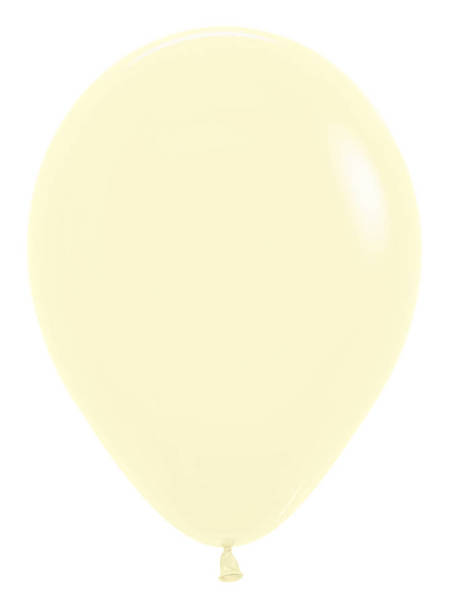 Balony Sempertex Pastel 12'' 25 szt. Yellow