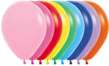 Balony Sempertex Solid 12'' 50 szt Mix kolorów