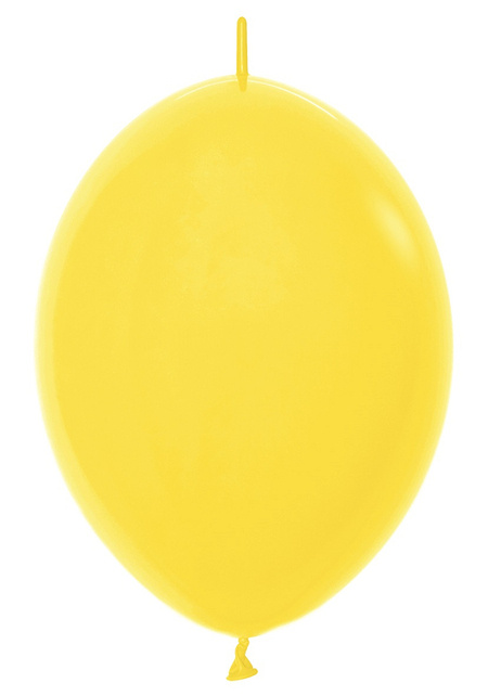 Balony do girland (Link-o-loon) LOL 12'' Sempertex Solid 50 szt. Yellow