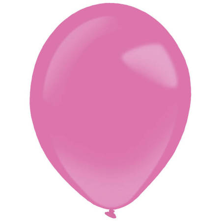 Balony lateksowe Everts Decor Line by Amscan 11" 50 szt. Hot Pink