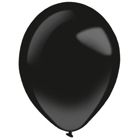 Balony lateksowe Everts Decor Line by Amscan 14" 50 szt. Jet Black