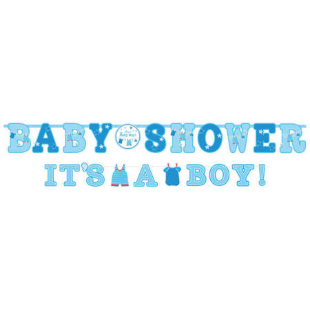 Baner "Baby Shower It's a Boy!"
