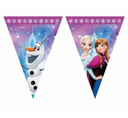 Baner flagi Frozen Kraina Lodu 230cm