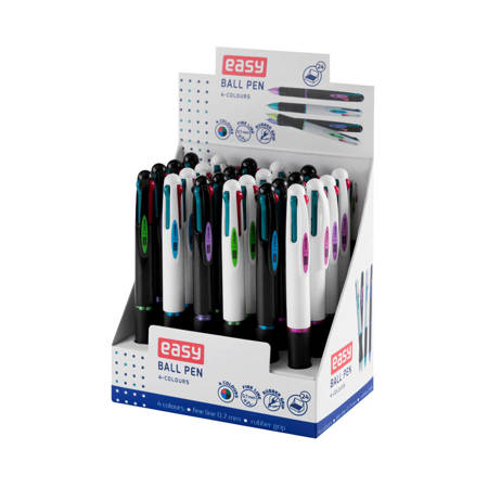 Długopis automatyczny 4-kolorowy 1szt