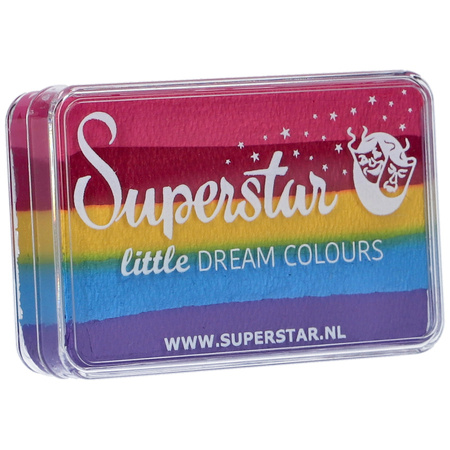 Farba do twarzy i ciała Split Cake Superstar 30g Rainbow