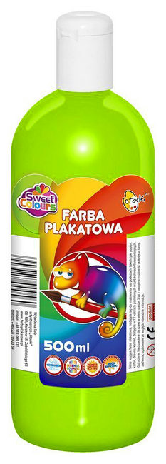 Farba plakatowa OTOCKI 500ml FLUO