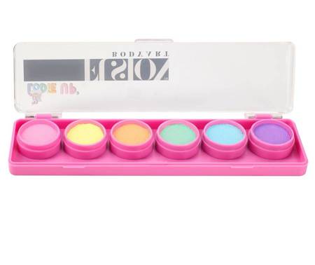 Farby do twarzy Paleta FUSION Body Art Lodie Up Pastels Delights