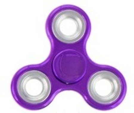 Fidget Spinner Fioletowy - zabawka zręcznościowa