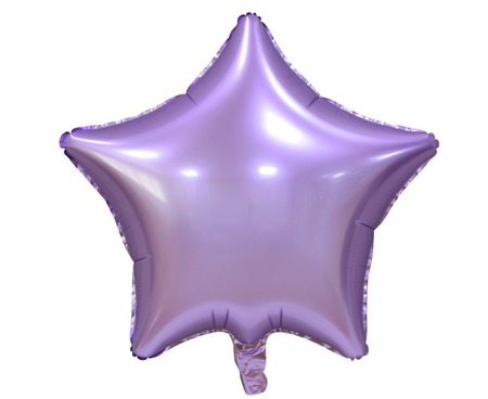Gwiazdka jednokolorowy balon foliowy 18''