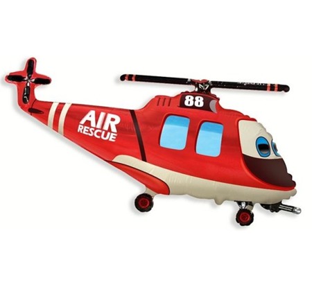 Helikopter ratunkowy balon foliowy 14''