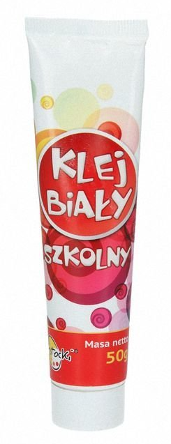 Klej szkolny biały tubka Otocki 50g