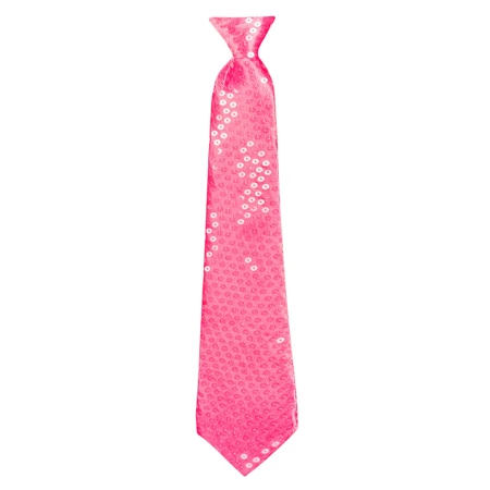 Krawat z cekinami 40 cm