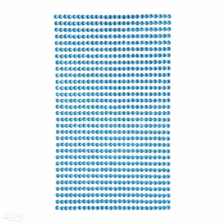 Kryształki jednokolorowe samoprzylepne 806 szt