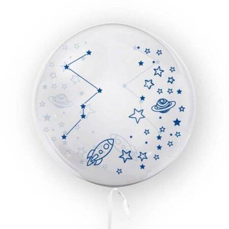 Kula transparentna balon foliowy Bubble 45 cm - Kosmos