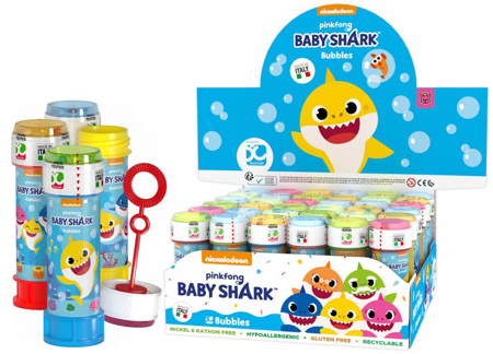 Małe bańki mydlane 60 ml Baby Shark