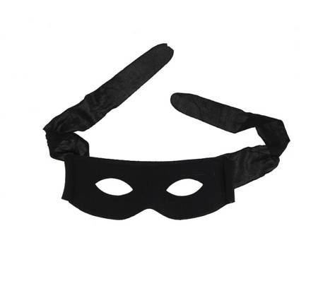 Maska czarna Zorro