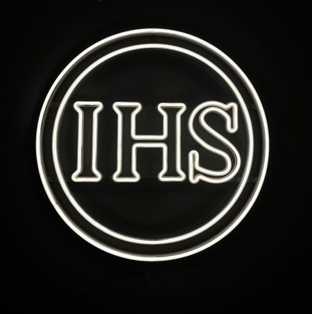 Napis LED neon - IHS Komunia