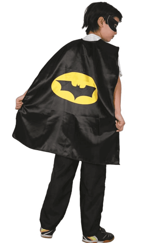 Peleryna dla dzieci Batman Nietoperz (peleryna i maska)