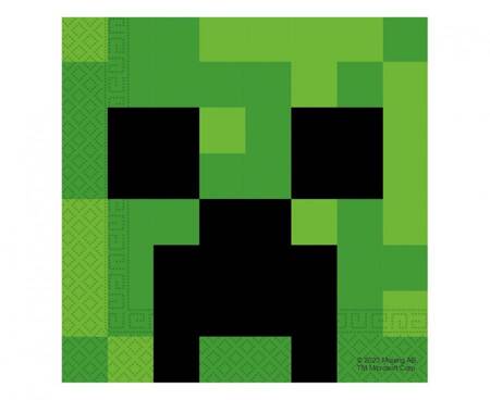 Serwetki papierowe Minecraft 33 x 33 cm 20 szt.