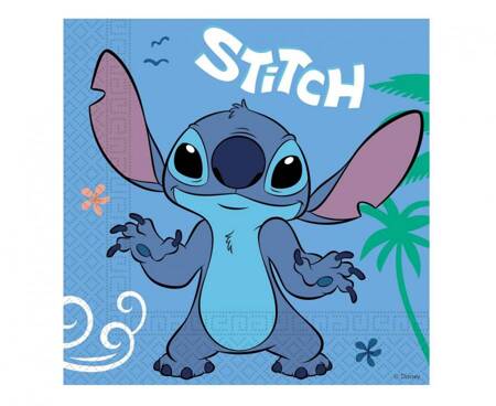 Serwetki papierowe kwadratowe Stitch 33cm 20 szt.