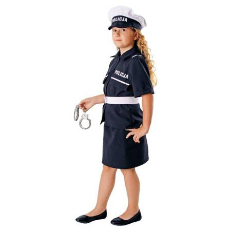 Strój dla dziewczynki POLICJANTKA
