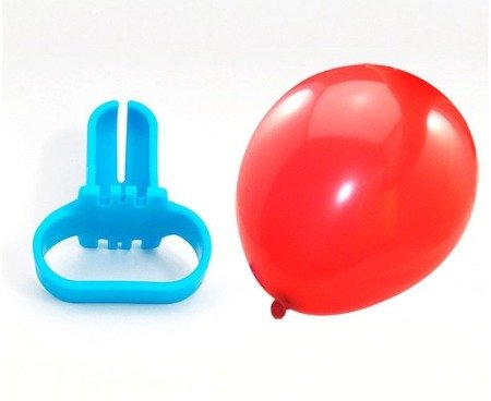 Wiązadełko ułatwiające wiązanie balonów