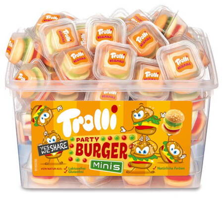 Żelki Mini Burger 60 szt. po 10 g