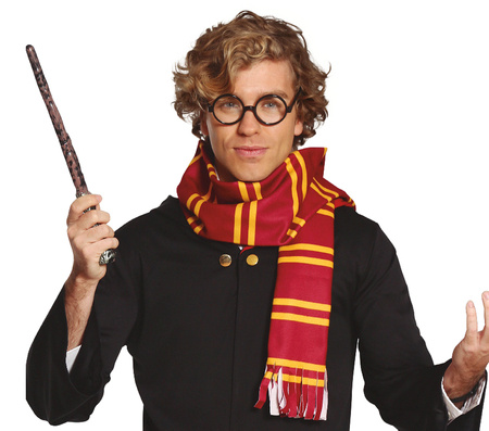 Zestaw Czarodzieja szalik okulary Harry Potter 