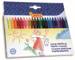 Kredki świecowe 24 kolory Plastic crayons  (heksagonalne) JOVI 