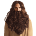 Peruka długa z brodą i wąsami św. Józef Dziadek